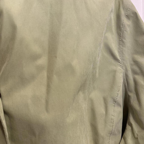 Vintage Barbour Kelsall Jacket Green Women’s Size 12 Medium Pockets PVC L2761 - Picture 12 of 15